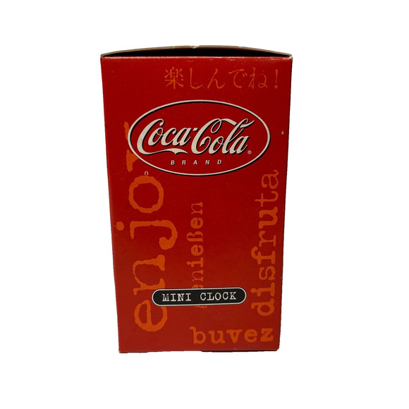Coca Cola Collectible Mini Digital Clock Coke Bottles Ofiice Table Display NIB - Picture 3 of 9